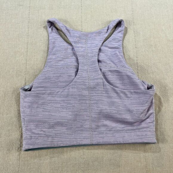 Outdoor Voices Space Dye Purple Sports Bra XS - Picture 2 of 7